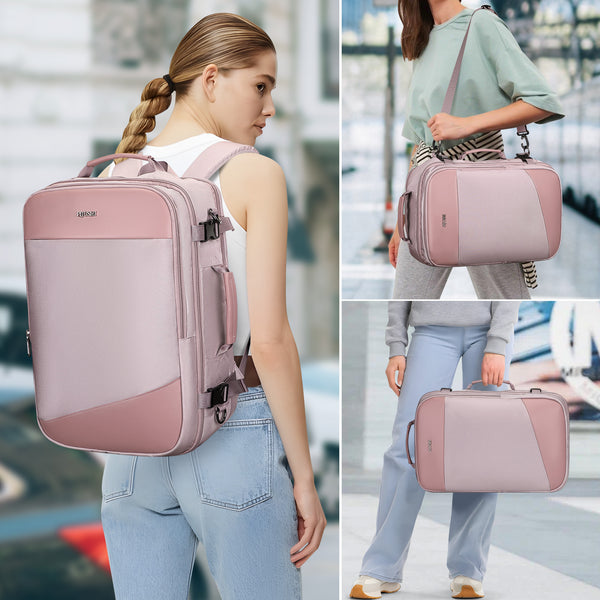 PIJUSHI Carry on Travel Backpack for Women with USB Port