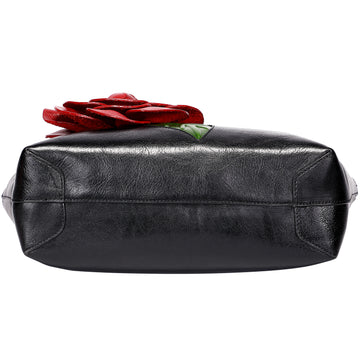 PIJUSHI Floral Handbags For Women Designer Handbag Top Handle Shoulder Bags  For Ladies Bundle with Leather Wallets For Women Floral Wristlet Wallet